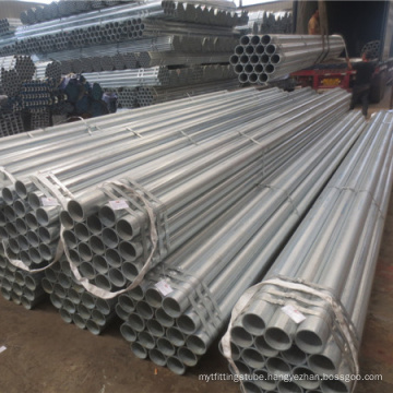 High Quality ASTM  4" X 5.00MM X24FT Hot Dipped Galvanized Round Steel Pipe